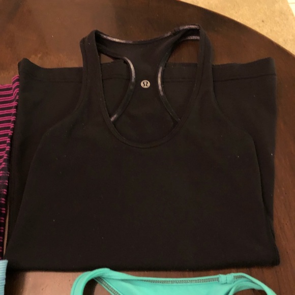 Bundle of lululemon cool racerbacks size 2 - Picture 3 of 5